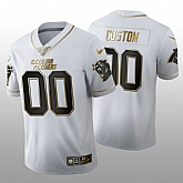 Customized Men's Nike Panthers White Golden Edition 100th Season Vapor Untouchable Limited Jersey,baseball caps,new era cap wholesale,wholesale hats